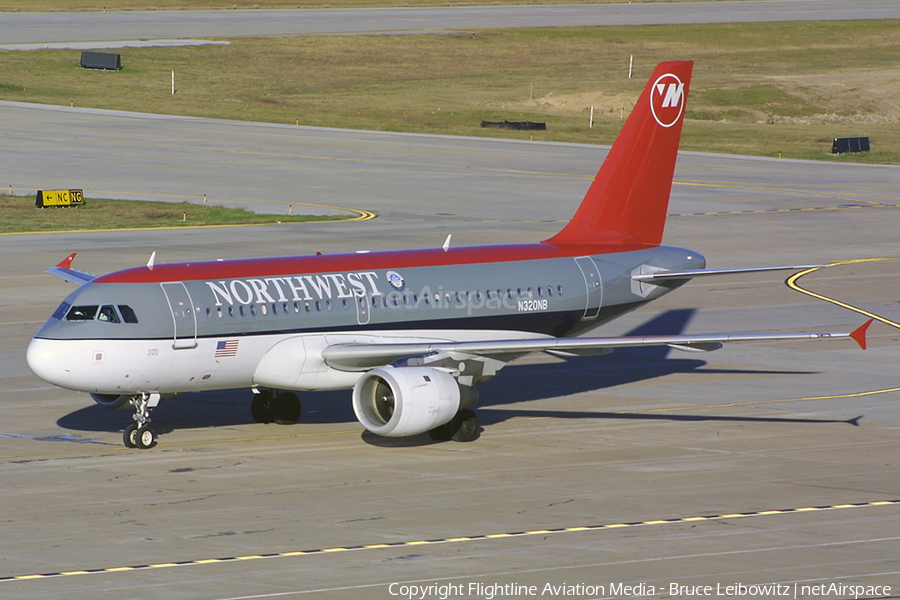 Northwest Airlines Airbus A319-114 (N320NB) | Photo 140693