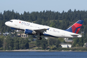 Delta Air Lines Airbus A319-114 (N321NB) at  Portland - International, United States
