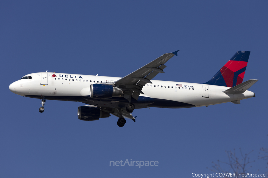 Delta Air Lines Airbus A320-211 (N321US) | Photo 506390