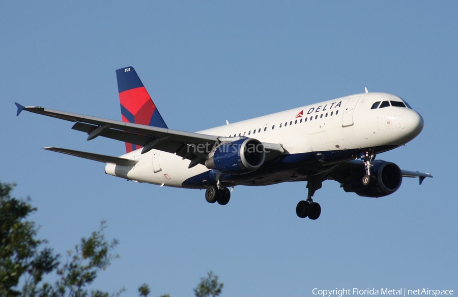 Delta Air Lines Airbus A319-114 (N322NB) | Photo 300289
