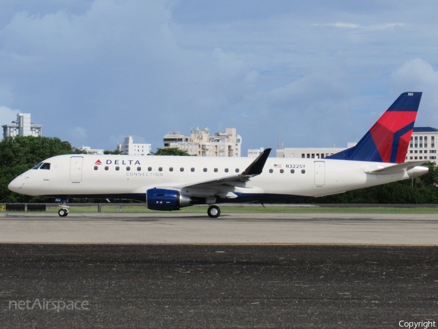 Delta Connection (SkyWest Airlines) Embraer ERJ-175LR (ERJ-170-200LR) (N322SY) | Photo 534069