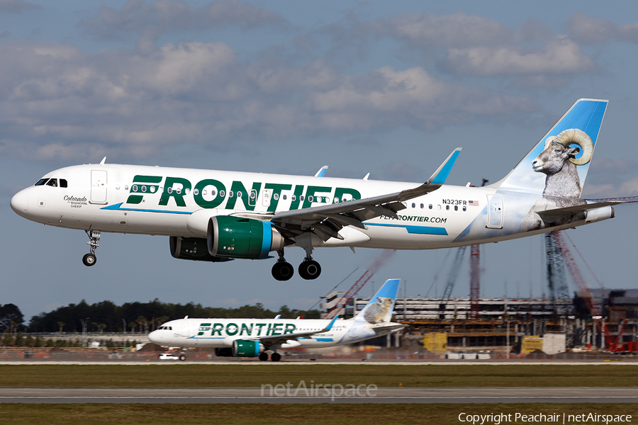 Frontier Airlines Airbus A320-251N (N323FR) | Photo 317046