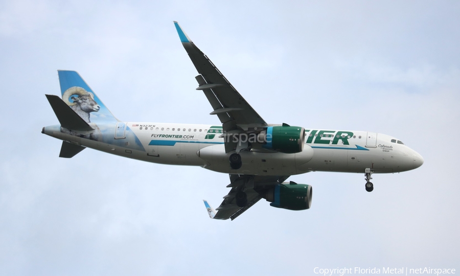 Frontier Airlines Airbus A320-251N (N323FR) | Photo 611280
