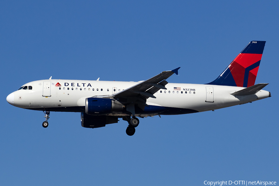 Delta Air Lines Airbus A319-114 (N323NB) | Photo 540049