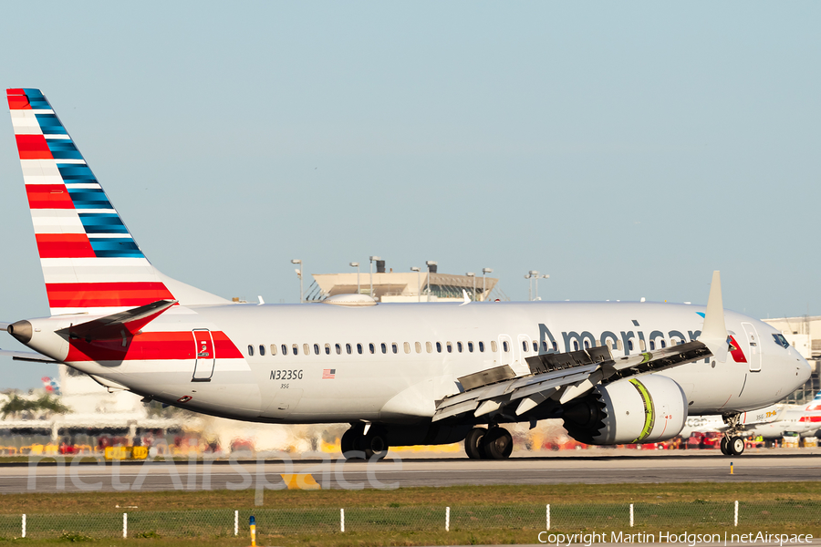 American Airlines Boeing 737-8 MAX (N323SG) | Photo 664696