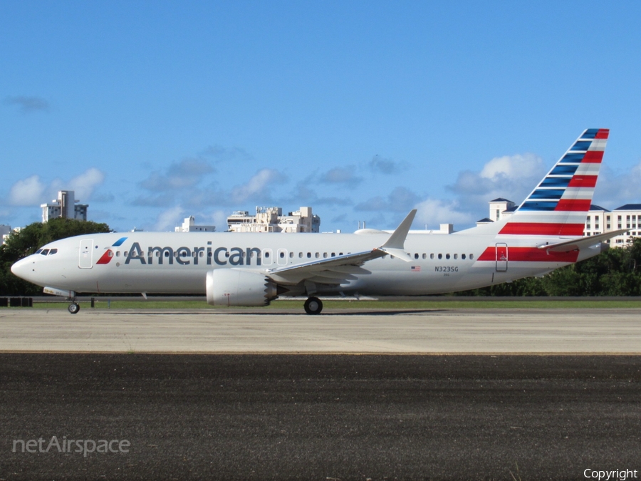 American Airlines Boeing 737-8 MAX (N323SG) | Photo 424564