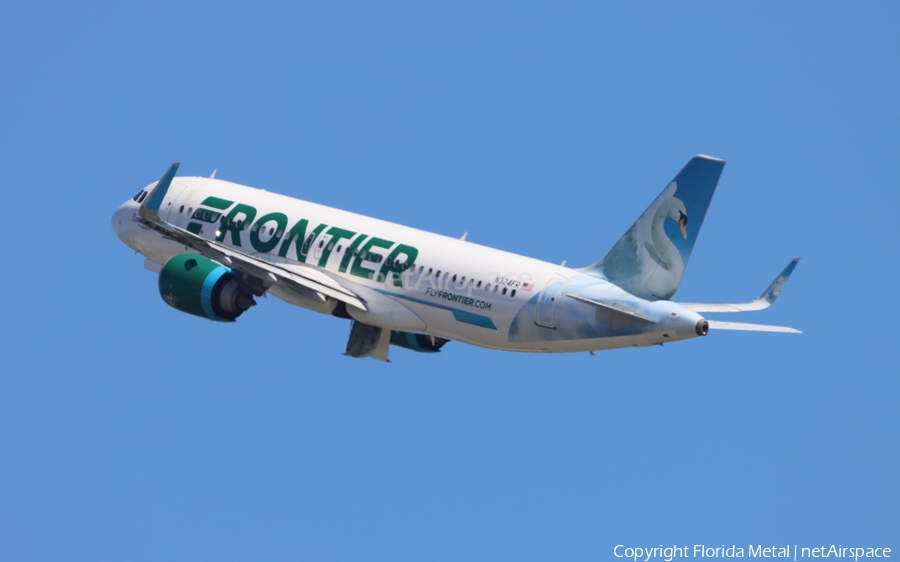 Frontier Airlines Airbus A320-251N (N324FR) | Photo 611282