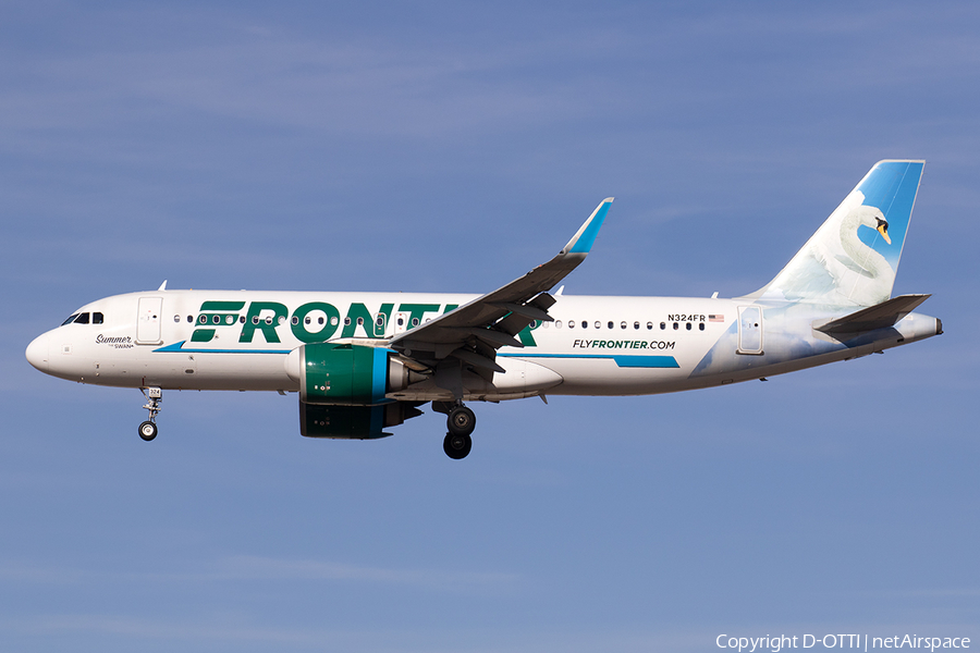 Frontier Airlines Airbus A320-251N (N324FR) | Photo 556184