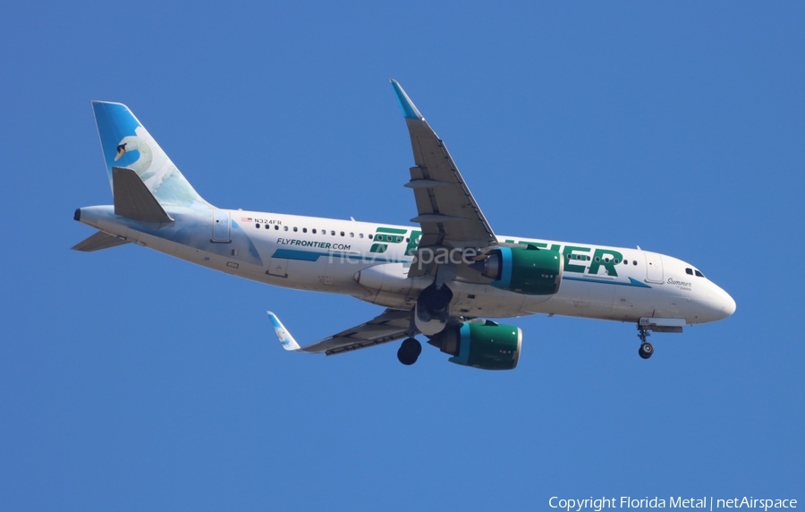 Frontier Airlines Airbus A320-251N (N324FR) | Photo 579496