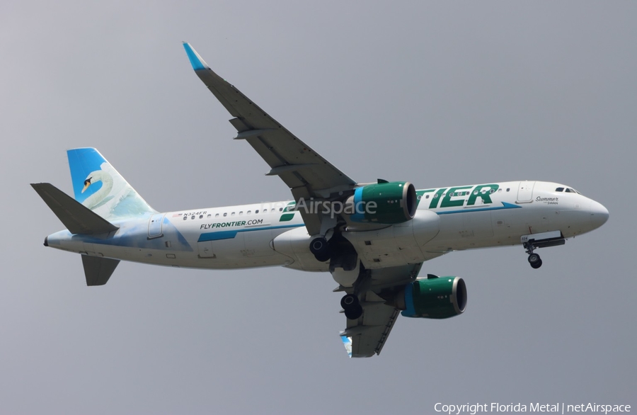 Frontier Airlines Airbus A320-251N (N324FR) | Photo 579498