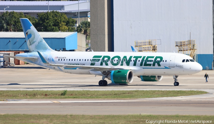 Frontier Airlines Airbus A320-251N (N324FR) | Photo 482929