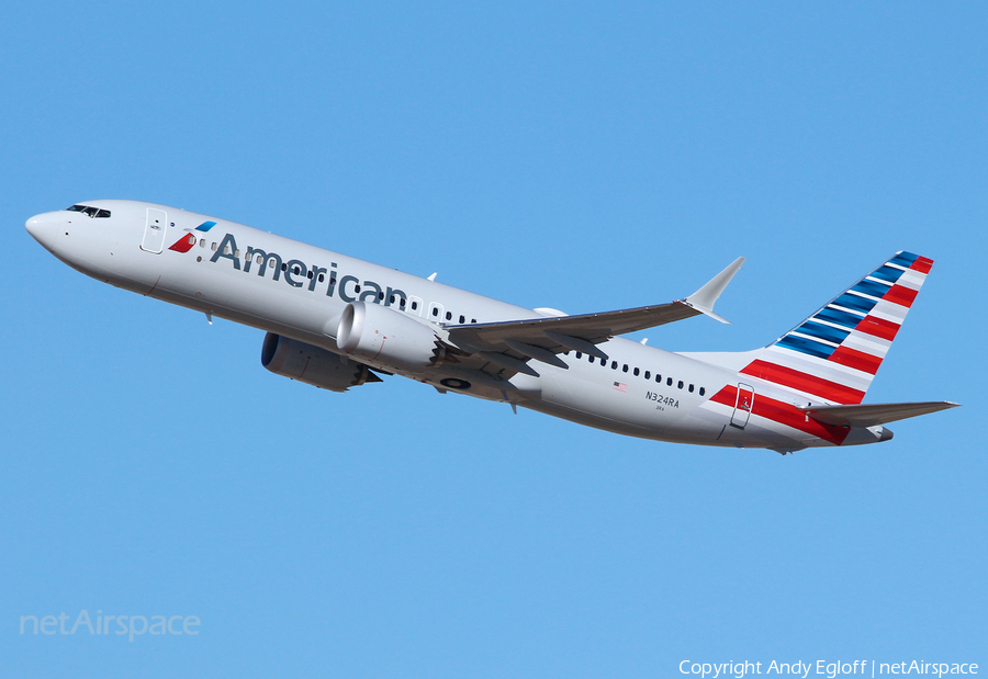 American Airlines Boeing 737 MAX 8 (N324RA) | Photo 195135