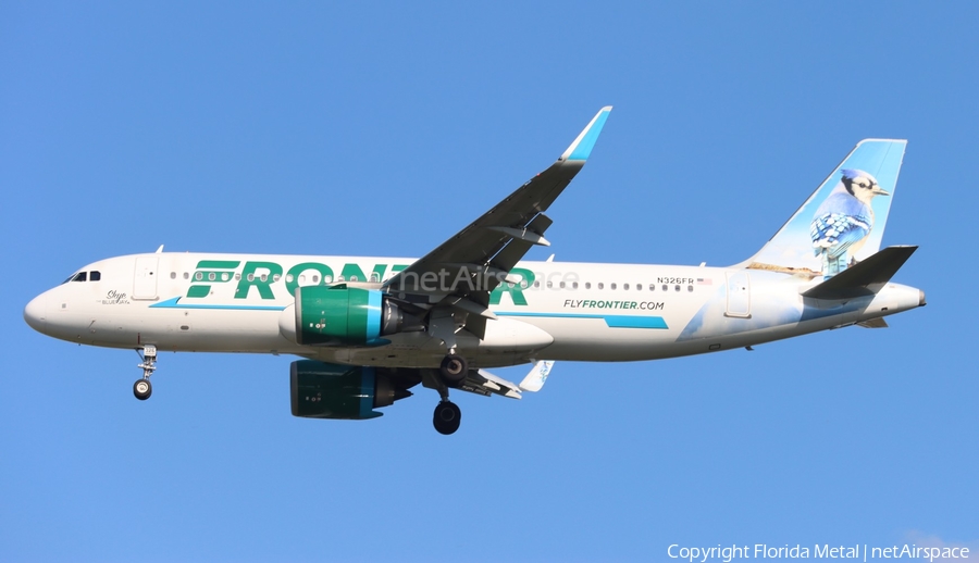 Frontier Airlines Airbus A320-251N (N326FR) | Photo 579565