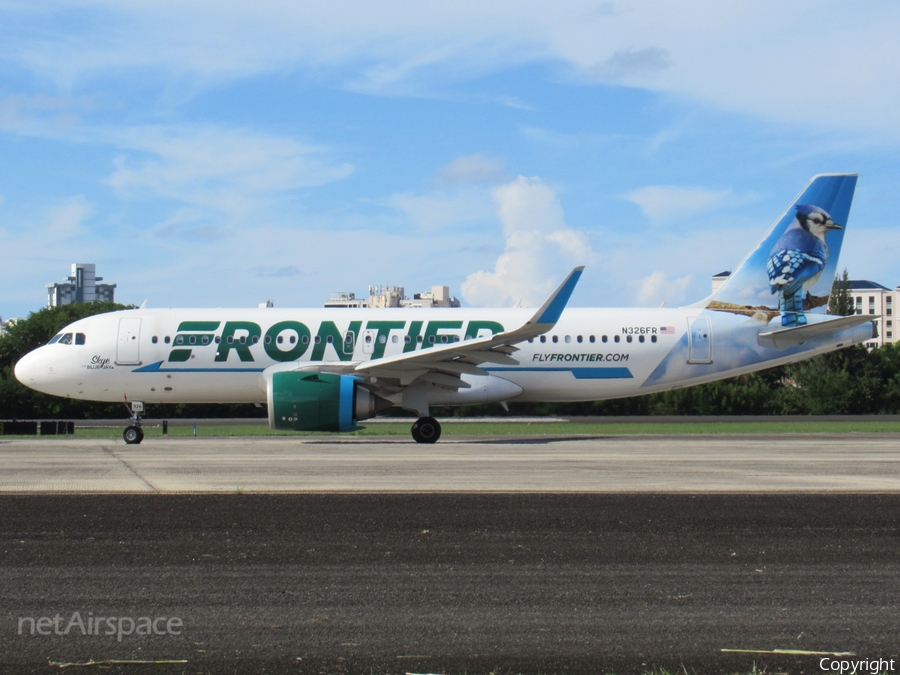 Frontier Airlines Airbus A320-251N (N326FR) | Photo 476507