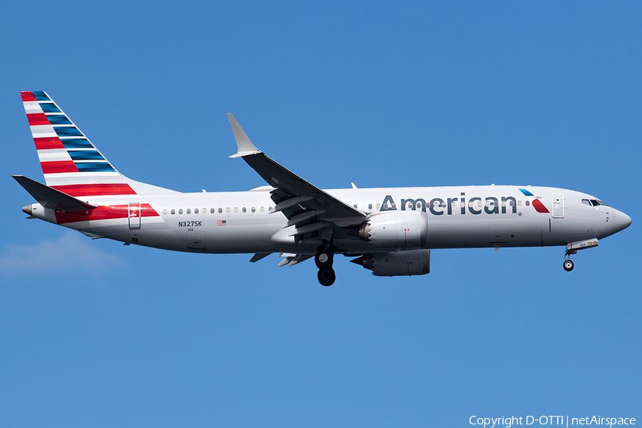 American Airlines Boeing 737-8 MAX (N327SK) | Photo 592548