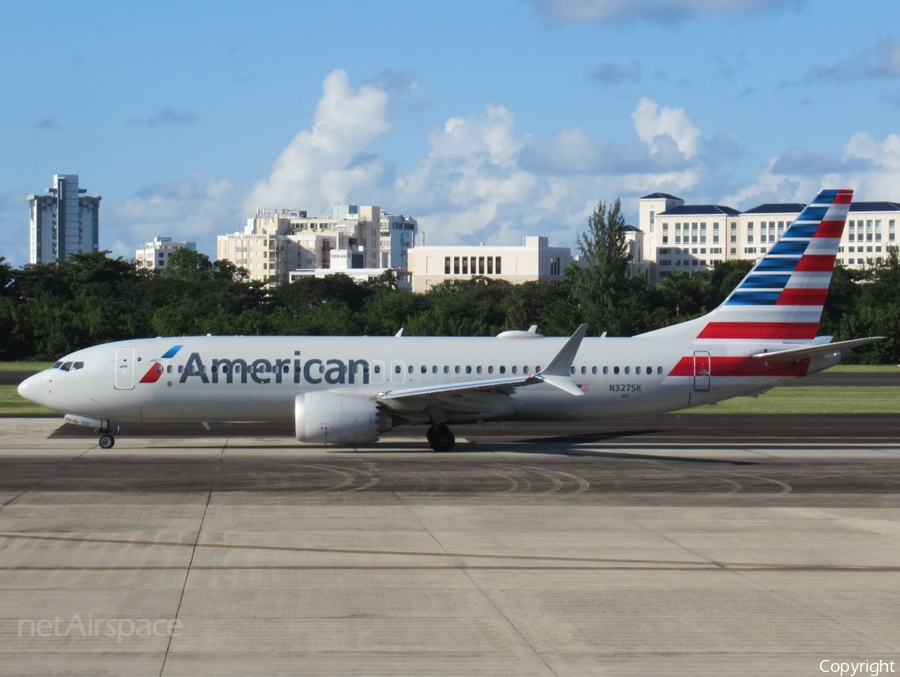 American Airlines Boeing 737-8 MAX (N327SK) | Photo 540642