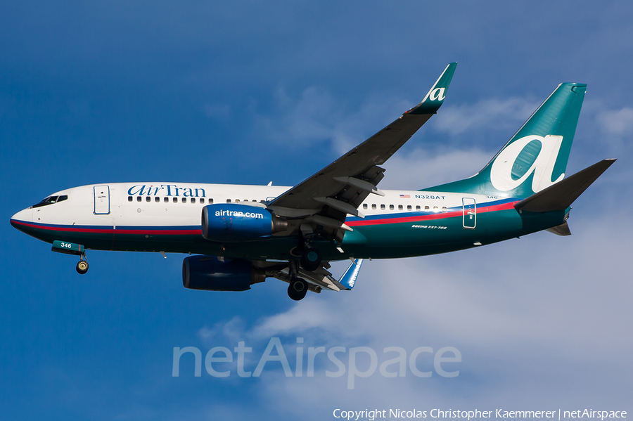 AirTran Airways Boeing 737-7BD (N328AT) | Photo 127080