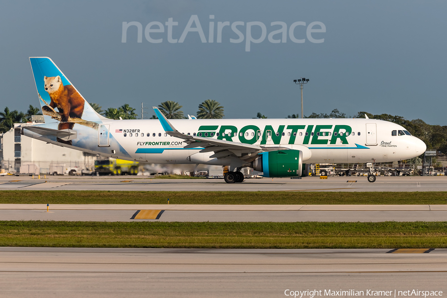 Frontier Airlines Airbus A320-251N (N328FR) | Photo 561184