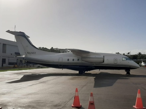 Ultimate JetCharters Dornier 328-310JET (N328GT) at  Puerto Plata - Gregorio Luperon International, Dominican Republic