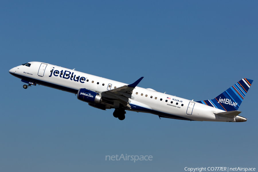 JetBlue Airways Embraer ERJ-190AR (ERJ-190-100IGW) (N328JB) | Photo 37698