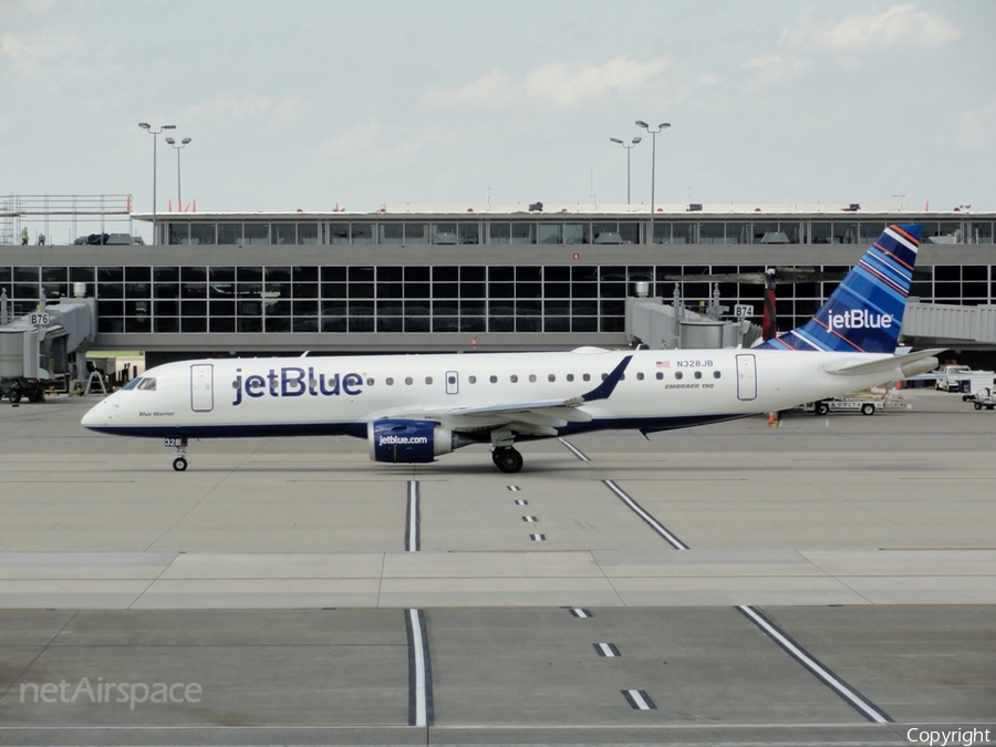 JetBlue Airways Embraer ERJ-190AR (ERJ-190-100IGW) (N328JB) | Photo 76829