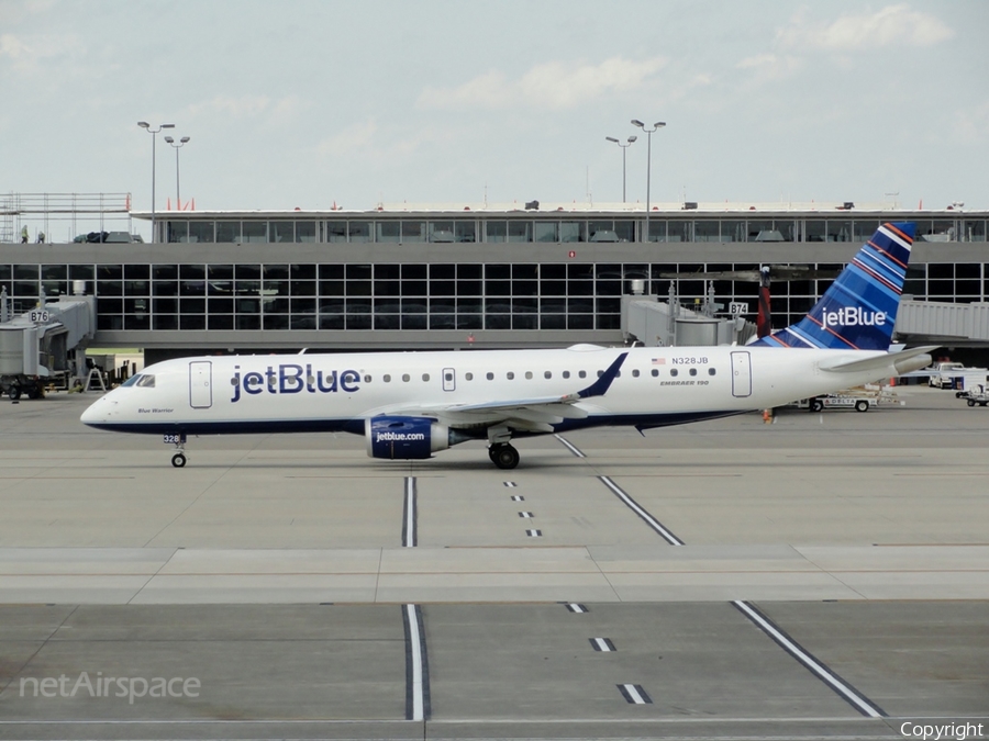 JetBlue Airways Embraer ERJ-190AR (ERJ-190-100IGW) (N328JB) | Photo 76829