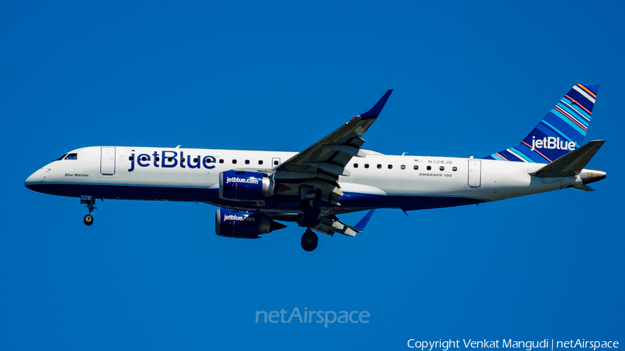 JetBlue Airways Embraer ERJ-190AR (ERJ-190-100IGW) (N328JB) | Photo 190182