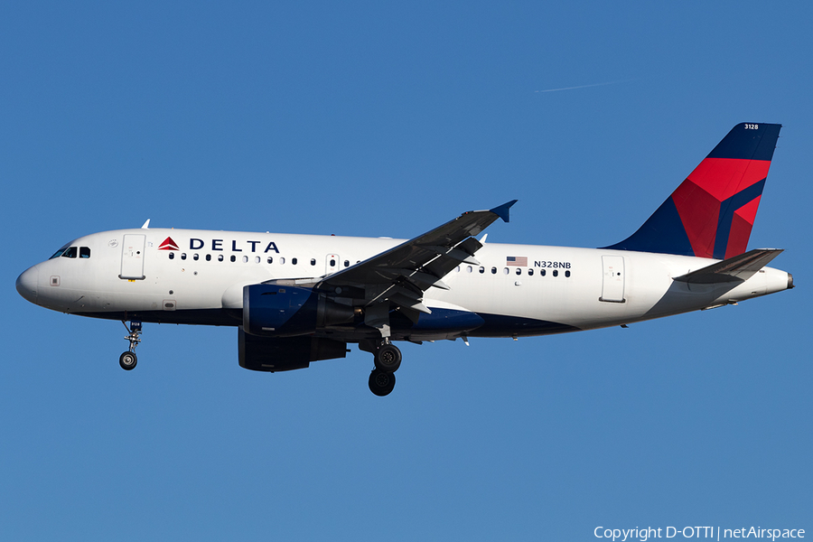 Delta Air Lines Airbus A319-114 (N328NB) | Photo 144721