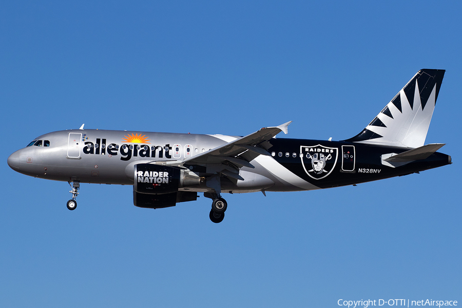Allegiant Air Airbus A319-111 (N328NV) | Photo 547477