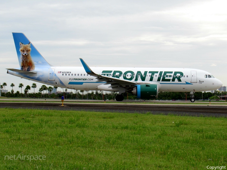 Frontier Airlines Airbus A320-251N (N329FR) | Photo 249324