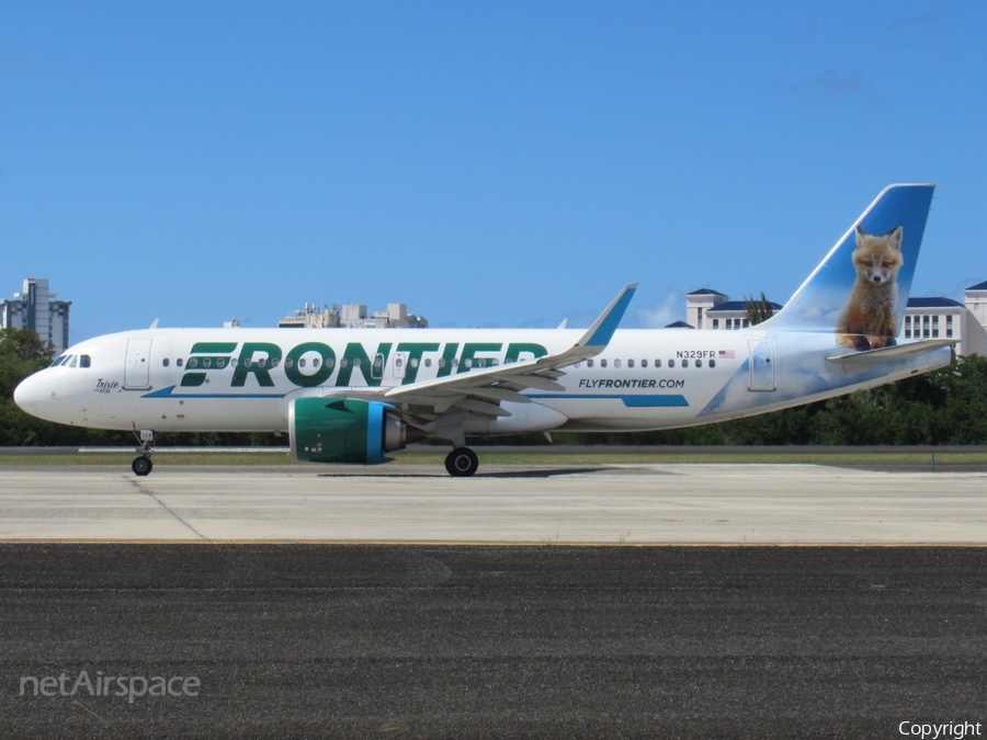 Frontier Airlines Airbus A320-251N (N329FR) | Photo 438798