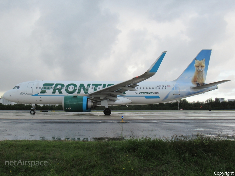 Frontier Airlines Airbus A320-251N (N329FR) | Photo 489549