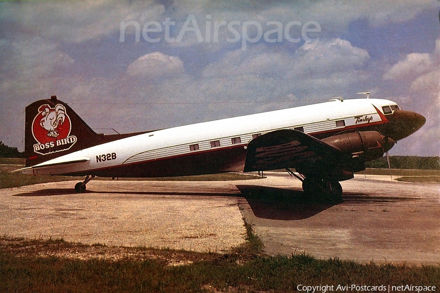 Boss Bird Douglas DC-3A-253A (N32B) | Photo 68510