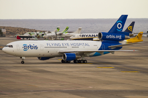 Orbis McDonnell Douglas MD-10-30F (N330AU) at  Gran Canaria, Spain