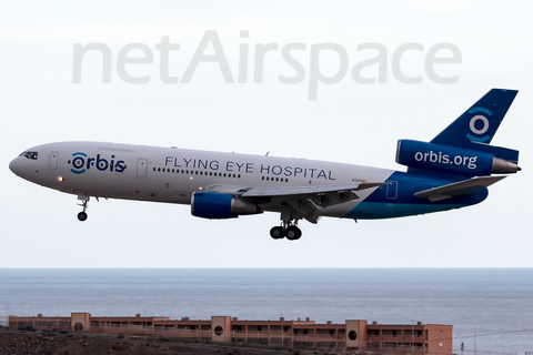 Orbis McDonnell Douglas MD-10-30F (N330AU) at  Gran Canaria, Spain