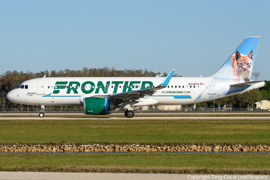 Frontier Airlines Airbus A320-251N (N330FR) | Photo 449011