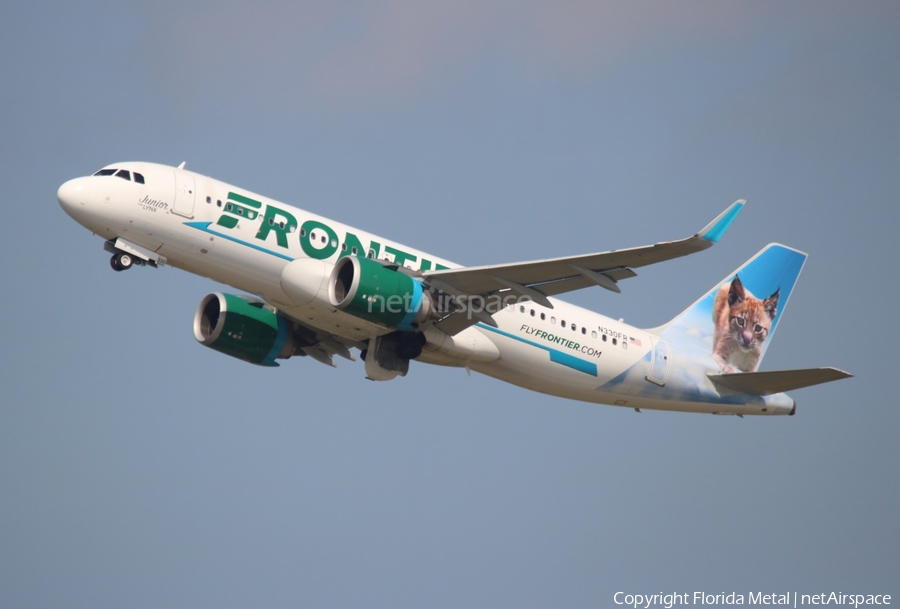 Frontier Airlines Airbus A320-251N (N330FR) | Photo 579743