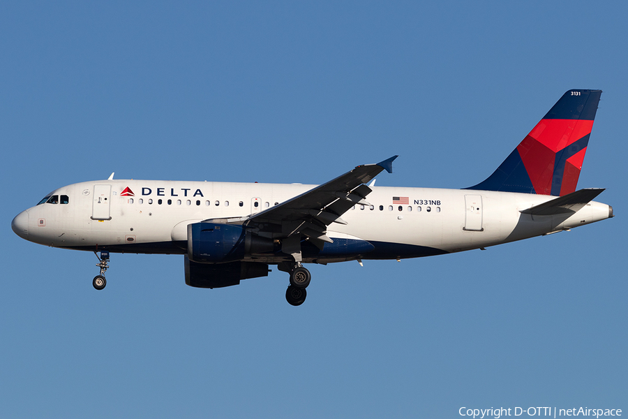 Delta Air Lines Airbus A319-114 (N331NB) | Photo 145515