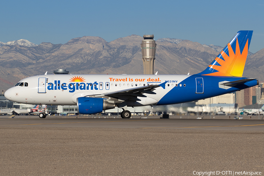 Allegiant Air Airbus A319-111 (N331NV) | Photo 546827