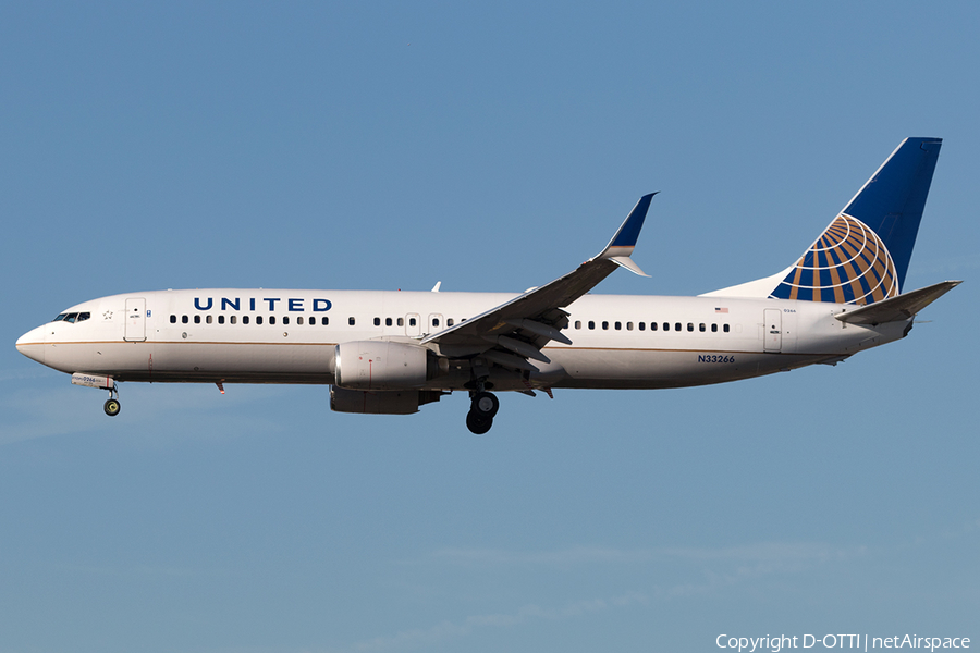 United Airlines Boeing 737-824 (N33266) | Photo 145228