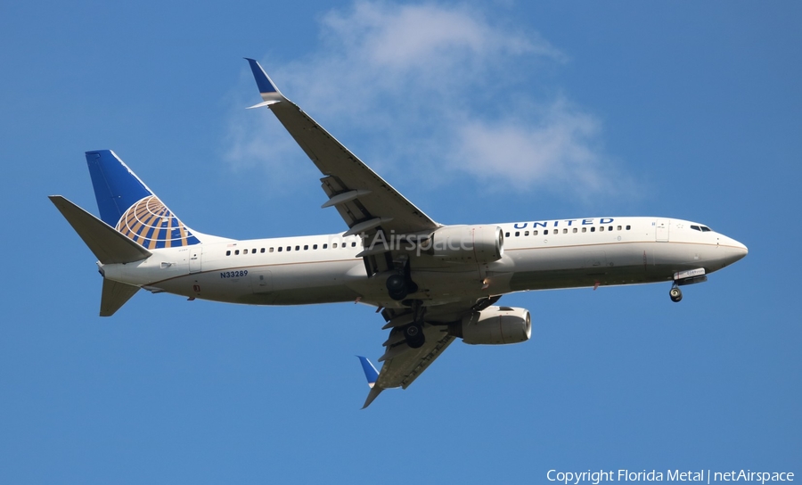 United Airlines Boeing 737-824 (N33289) | Photo 380529