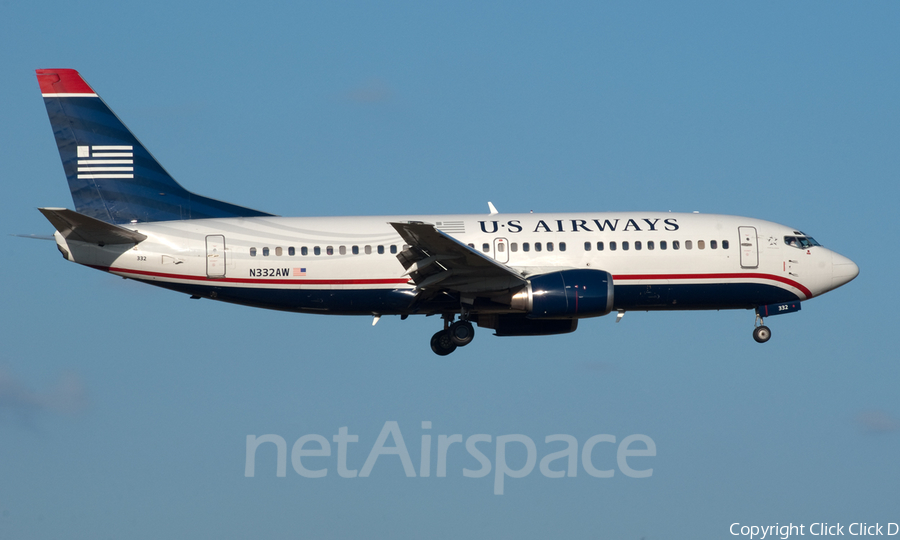 US Airways Boeing 737-3B7 (N332AW) | Photo 5748