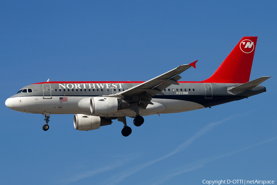 Northwest Airlines Airbus A319-114 (N333NB) | Photo 184164
