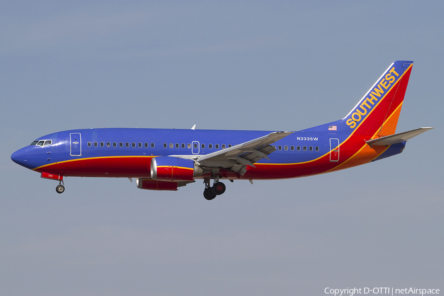 Southwest Airlines Boeing 737-3H4 (N333SW) | Photo 341091