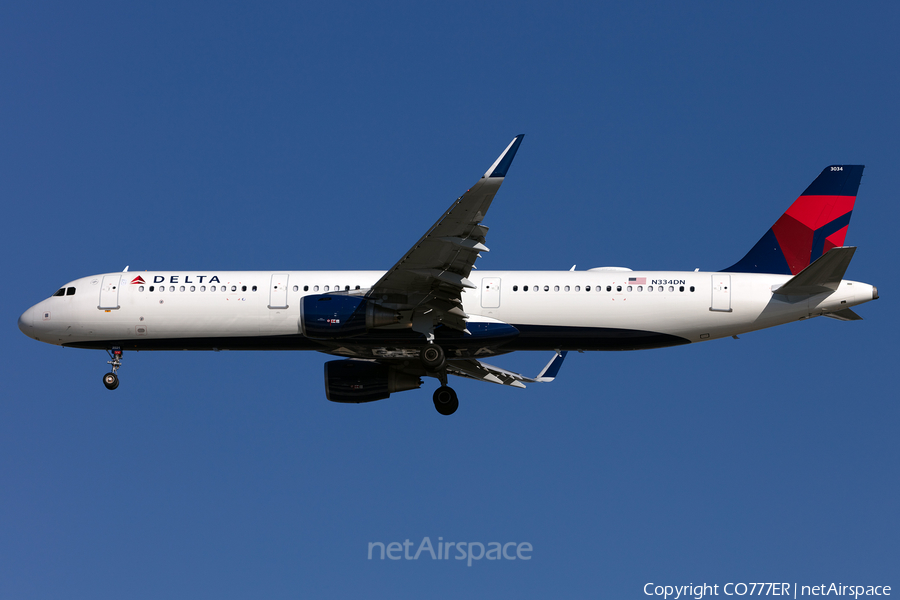 Delta Air Lines Airbus A321-211 (N334DN) | Photo 425247