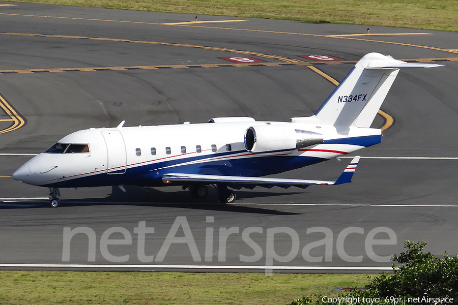 (Private) Bombardier CL-600-2B16 Challenger 604 (N334FX) | Photo 69450