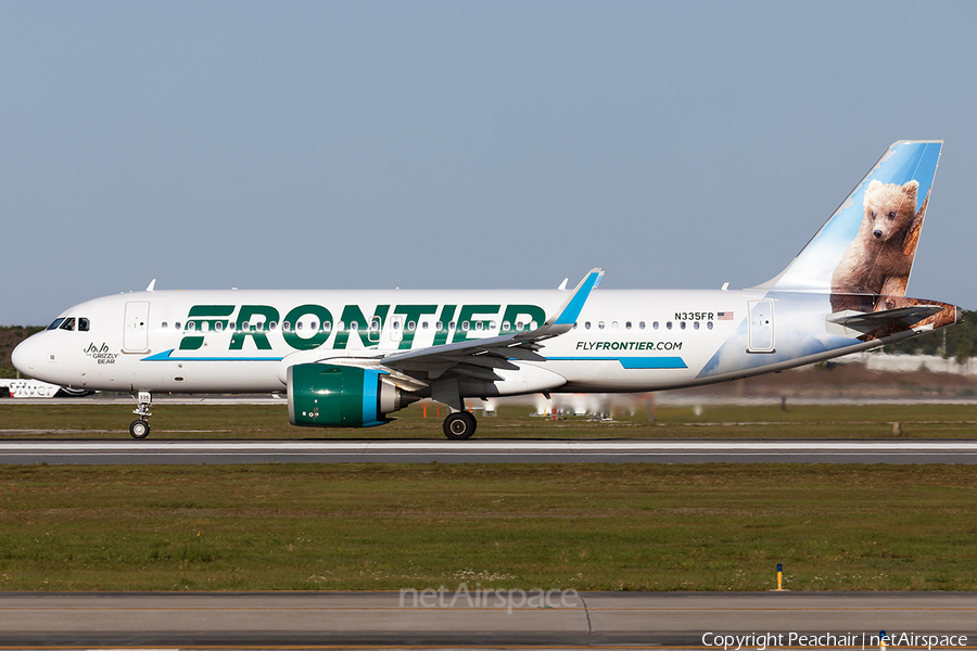 Frontier Airlines Airbus A320-251N (N335FR) | Photo 317049