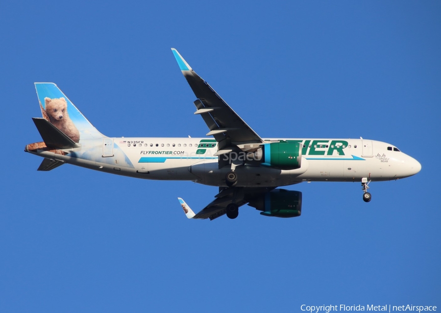 Frontier Airlines Airbus A320-251N (N335FR) | Photo 661875