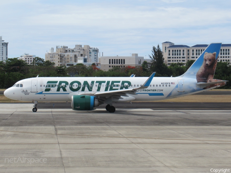 Frontier Airlines Airbus A320-251N (N335FR) | Photo 509674