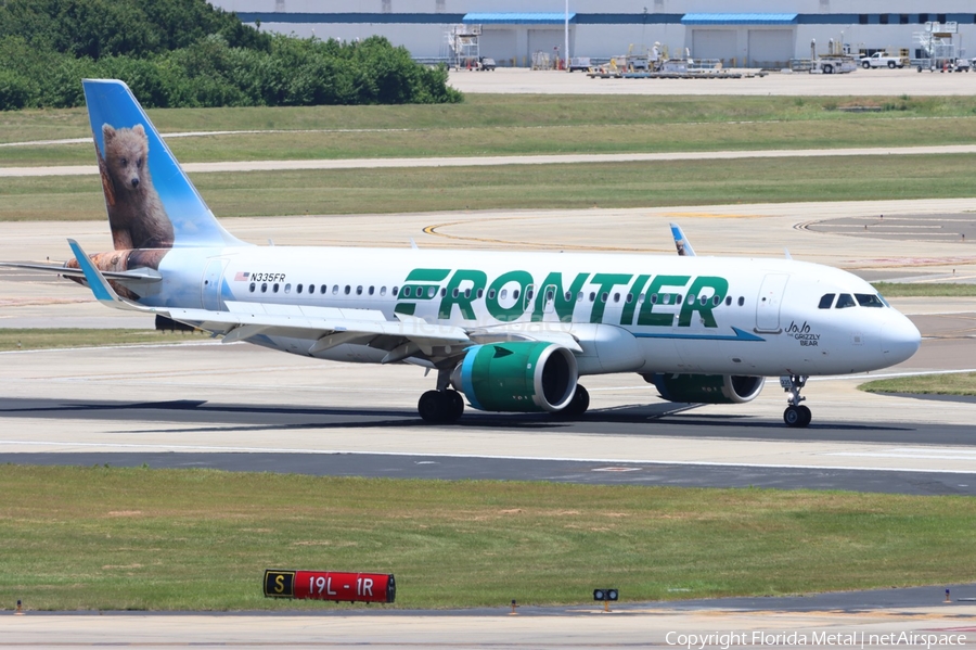 Frontier Airlines Airbus A320-251N (N335FR) | Photo 580083